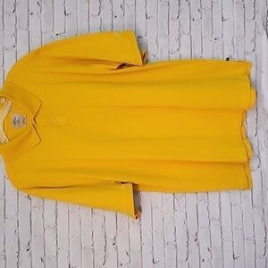 Men's Callaway Golf Sport Polo, Mustard Yellow, Size Xxl